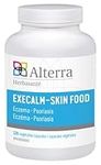 Alterra Execalm 120 caps for eczema, psoriasis and itchy skin relief |Herbal Medicine to relieve symptoms of eczema, psoriasis and pruritus | maintain immune function and healthy skin with Biotin, Niacin, Selenium, Vitamin E, B6 & Zinc |120 Caps