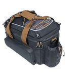 Basil Unisex - Adult Miles Mik Pannier Rack Bag, Black Slate, 9-36L