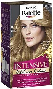 Napro Palette, Permanent Hair Colour, 8-0 Medium Blonde