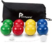 Pointyard 100mm Bocce Ball Set, Reg