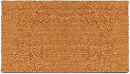 PLUS Haven Coco Coir Door Mat with Heavy Duty Backing, Natural 9-Pack Doormat, 17.5”x30” Size, Easy to Clean Entry Mat, Beautiful Color and Sizing for Outdoor and Indoor uses, Home Décor