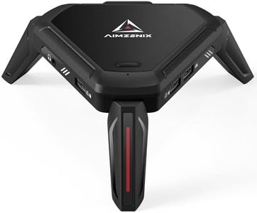 AIMZENIX Monster Keyboard and Mouse Adapter for PS5, PS4, PC, Xbox Series X/S, Xbox One, NS, NS2, Emulator Console Supports APP Real-time Adjustment, Aim Assist【Latest Version: 782412】