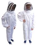 AGS Beekeepers children's cotton beekeeping suit professional kids bee suit protective suit child's (XS)