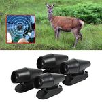 Deer Warning Whistle for Car with Extra Tapes, 4 Pack Save Deer Whistles Repellent Devices, Animal Alert for Cars Vehicles Motorcycles
