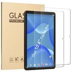 DMLuna [2-Pack] Screen Protector for Onn 10.4" Tablet Pro 2023 (Model: 100110603) ONLY - (NOT FIT Onn 10.1/11 inch Tablet Pro), HD Tempered Glass Anti-Fingerprints Bubble-Free Easy Installation 9H