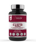 Ubiquinone Coenzyme Q10 300mg Softgel Capsules, 120 Super Strength Vegan Friendly Naturally Fermented High Absorption CoQ10 Capsules Made in The UK to GMP Standards – by The Intelligent Health