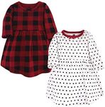 Hudson Baby Girl's Cotton Dresses, 