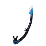 TUSA SP-0101 Hyperdry Elite II Scuba Diving Snorkel, Black/Fishtail Blue