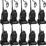 Ansoko Walkie talkies 10 Pack Long 