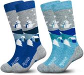 Hylaea Merino Wool Ski Socks Kids, 
