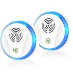 Ultrasonic Pest Repeller,2 pack mosquito repellent plug in Pest Control for Mice, Rats, Mosquitoes, Cockroach, Moths, Ants - Harmless to Pets and Humans