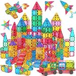 Jasonwell 108pcs Magnetic Tiles Kid