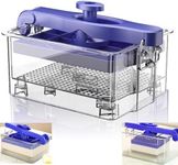 Greek Yogurt Strainer with Lid. 2 inner (1qt and 2qt), max Filter 0.5qt and 1qt.Dishwasher Safe.for Tufo or Vegetable Rice