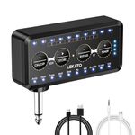 LEKATO Guitar Headphone Amp Multi-functional Guitar Amplifier Combo with 10 Presets,10 Amp Models,10 IR Loading,Tuner, Bluetooth, Multi Effects Delay Reverb Chorus Overdrive, USB Recording