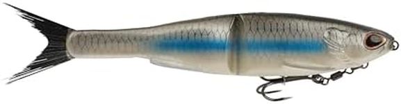 Berkley PowerBait Nessie Glide Bait, Hitch, 7in, Irresistible Scent and Flavor, Ideal for Bass Fishing, Equipped with Fusion19 Hook