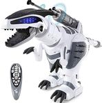 SGILE RC Dinosaur Robot Toy, Smart Programmable Interactive Walk Sing Dance for Kids Gift Present