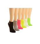 Polo Ralph Lauren Women's 6Pack Classic Cotton Sport Socks Shoe 4-10.5 Bright