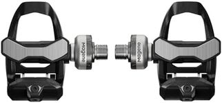 Magene P715 Dual-Sensing Side Power Meter Cycling Pedals, Silver, ±1% Accuracy Bike Power Meter, KEO Compatible, 120h Battery Life, Bluetooth & ANT+, Easy 1min Install