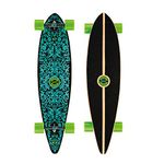 Osprey | Pintail Longboard, 40inch, Complete Skateboard, 7-Ply Canadian Maple, For Kids Adults and Beginners, Spectrum, Multiple Colours