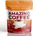 Superfoods Company Amazing Coffee- 12 Natural Superfoods - French Roast - Weight Loss & Brain Boost - Gluten Free, Non-GMO, Sugar Free, Vegan & Keto Friendly [30 Drinks, 30 Day Supply] [Cocoa]