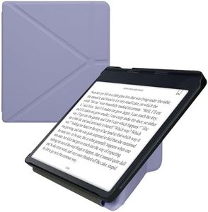 kwmobile Origami Case Compatible with Kobo Sage Case - Slim PU Leather Cover with Stand - Lavender