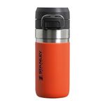 Stanley Quick Flip Stainless Steel Water Bottle 0.47L - Keeps Cold For 7 Hours - Leakproof - BPA-Free Thermos - Dishwasher Safe - Cup Holder Compatible - Tigerlily Plum