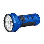 OLIGHT Marauder Mini Rechargeable 7000 Lumens 600 Meters Range Torch 43.5Hours Battery Life IPX8 Water Resistance Ultra Bright Torch for Outdoor(Blue)