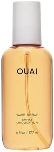 OUAI Wave Spray - Texture Spray for Hair with Coconut Oil & Rice Protein - Adds Texture, Volume & Shine for Beach Waves - Paraben Free, Safe for Color & Keratin-Treated Hair (6 fl oz)