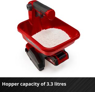 Einhell 18V Cordless Spreader – Adjustable Width for Fertilizer, Seed, Salt