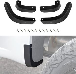 TECHPICCO Mud Flap Delete Fit for Chevy Silverado 2019-2025,Mud Guards Mudflaps Delete Compatible with Chevrolet Silverado 1500 Accessories 2019-2025