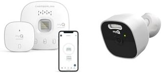 CHAMBERLAIN C2405 MYQ Smart Garage Door Opener, Chain Drive, 1/2-HP Motor, Dual Light - Quantity 1