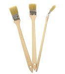 POL-BRUSH Radiator Paint Brush 3pcs - Set of Long Handled Paint Brushes - Behind Radiator Paint Brush 3 pcs 1,41" /36mm