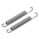 GUPO 6-1/4 inch (2Pcs) Replacement Recliner Sofa Chair Mechanism Tension Spring - Long Neck Hook Style