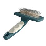 Golden Doodle & Poodle Brush for Grooming,Extra Long Pin Large Slicker Dog Brush for Goldendoodles Dogs,for Long/Curly-Haired Dogs Poodle Doodle Brushes,Removes Loose Hair,Undercoat (1.06")