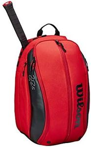 Wilson RF DNA Tennis Backpack- Red, One Size