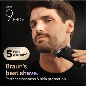 Braun Series 9 PRO+ Electric Shaver – Black