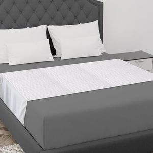 CoolShields Waterproof Bed Pads, 76" x 36" Washable Reusable Mattress Protector Bedwetting Pad for Incontinence