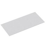 sourcing map 6061 Aluminum Sheet, 300mm x 150mm Rectangle Aluminum Plate 3mm Thick Flat Metal Stock with Protective Film