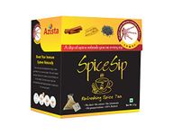 Spice Sip - Natural Immunity Booster Wellness Tea for All Adults And Kids - Turmeric Cinnamon Black Pepper Spices - Pack of 9-54 Tea Bags
