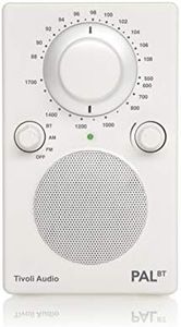 Tivoli Audio PAL BT Portable Bluetooth AM/FM Radio (White)