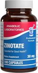 Chelated Zinc Picolinate 30mg - Clinically Formulated High Potency Zinc Supplement for Women & Men for Healthy Skin Bone & Immune System Support - Vegan Non-GMO & Easy to Swallow - 100 Servings