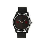 Fastrack Silicone Casual Analog Black Dial Men's Watch-Nl3114Pp03/Np3114Pp03, Band Color:Black