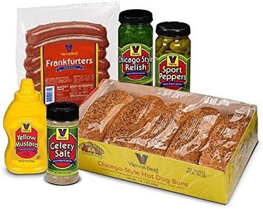 Vienna® Beef - Natural Casing Chicago Style Hot Dog Kit 10 PACK