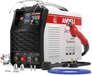ANDELI Plasma Cutter, 50Amps HF Non-Touch Pilot Arc Air Plasma Cutting Equipment 5/8 Inch Clean Cut, 4.05'' Larger LED Display 110/220V Dual Voltage IGBT Inverter Plasma Cutting Machine CUT-50DS