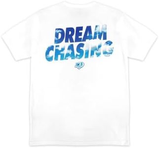 BL101 Youth Dream Chaser Baseball Graphic Tee for Boys - YM White