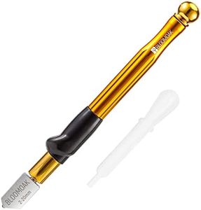 Professional Carbide Tungsten Alloy Handle Glass Cutter Tool with Range 2-19mm Self-Oiling Professional Cutter for Thick Glass Mosaic and Tiles - Pencil Shape & Design