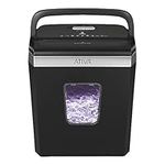 Ativa® 6-Sheet Cross-Cut Shredder, Black, A06CC19