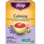 Yogi Tea - Calming (3 Pack) - With Chamomile, Skullcap, and Lavender - Caffeine Free Organic Herbal Tea - 48 Tea Bags