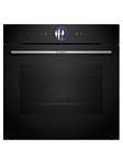 Bosch Series 8 HBG7764B1B Single Oven with Digital Control Ring, Built-in Pyrolytic Self Cleaning Hotair Crisp Function