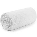 LivinEase Quilted Mattress Protectors - Breathable Extra Deep 30cm Deep Skirt Mattress Protector - Fitted Sheet Style Mattress Cover - Hypoallergenic, Dust Mite Proof Ultra Sonic Quilting